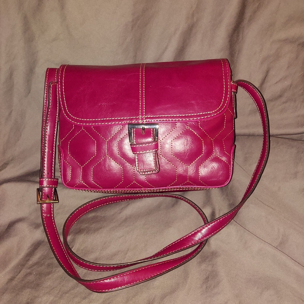 Liz Claiborne, red, cross body